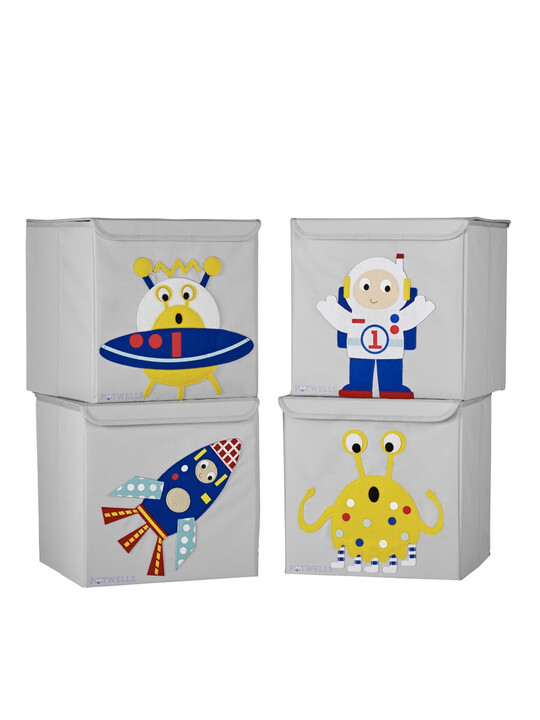 Potwells Children's Storage Box - Spaceship image number 3