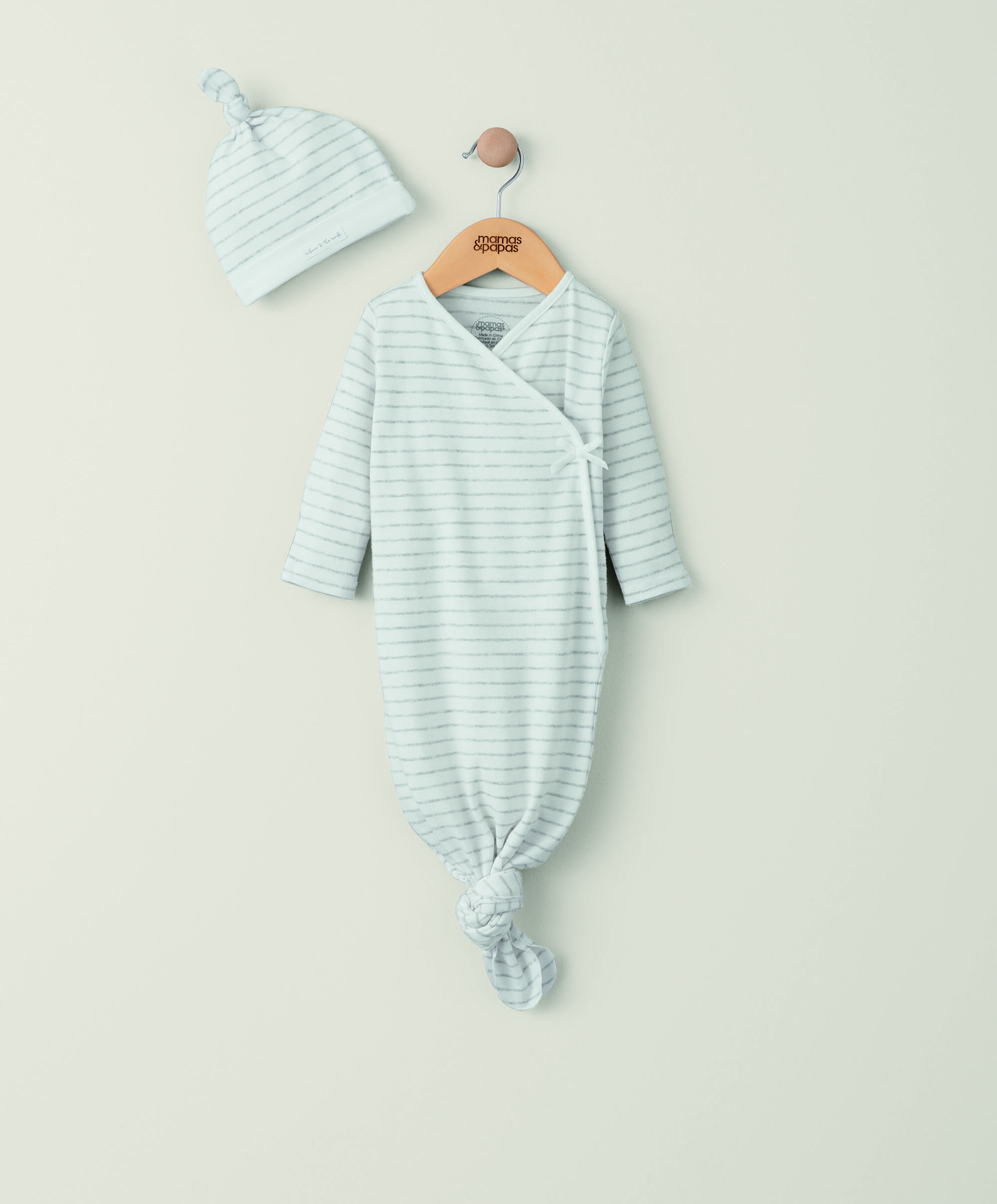 2 Piece Stripe Knot All In One Set image number 1