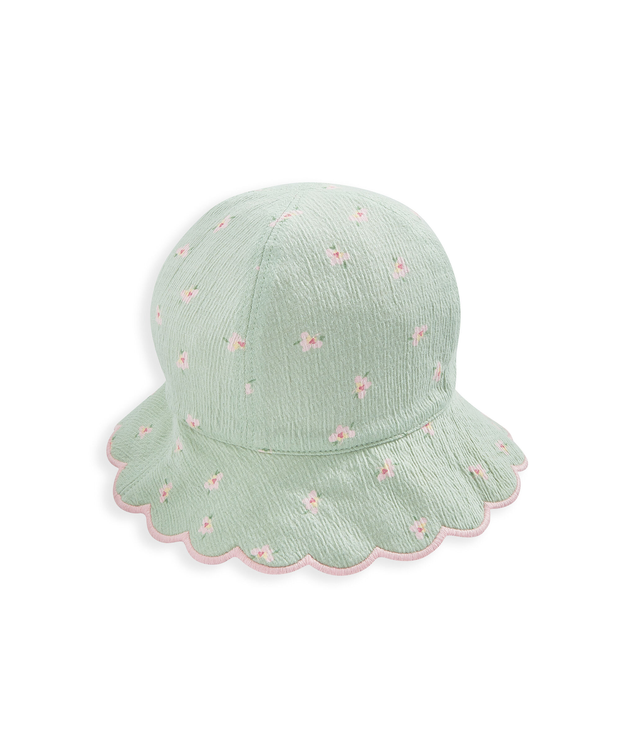 Hibiscus Reversible Sun Hat - Green image number 4