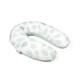 Doomoo Buddy Maternity Pillow - Leaves Aqua Green image number 1