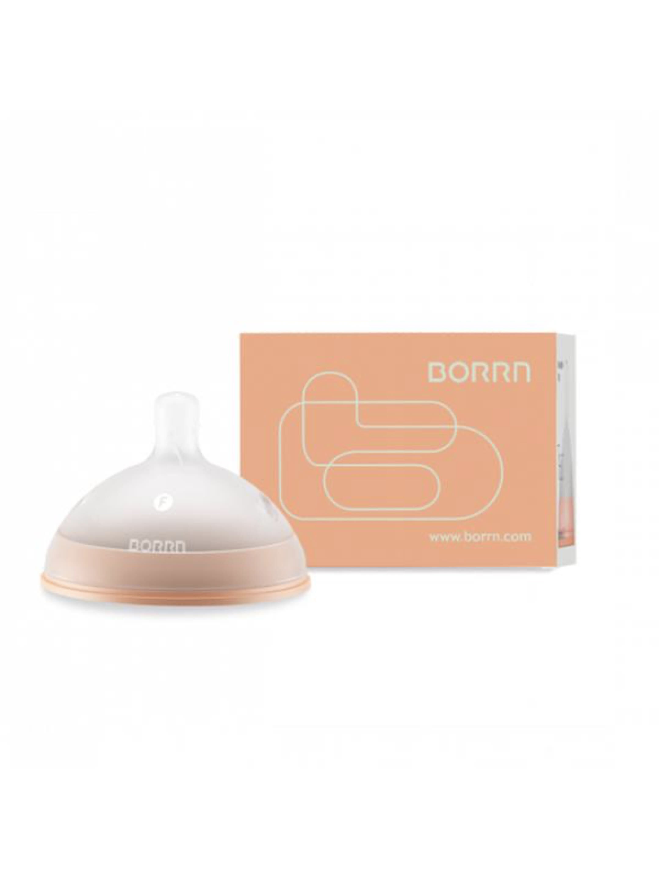 BORRN Silicone BPA Free, Non Toxic Teat | Fast Flow