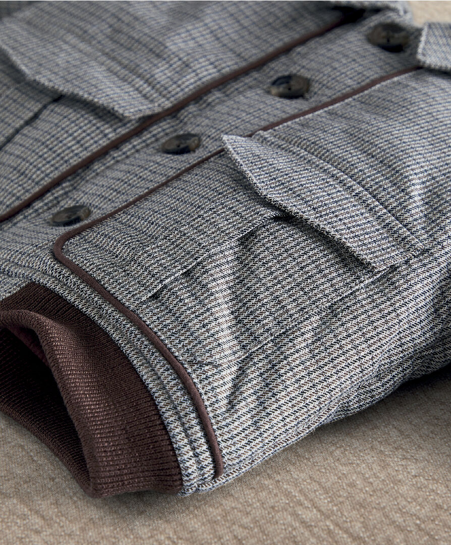 Houndstooth Bomber Jacket image number 4