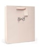 It's a Girl New Baby Celebration Gift Bag with 3D Bow Detail - Large image number 1