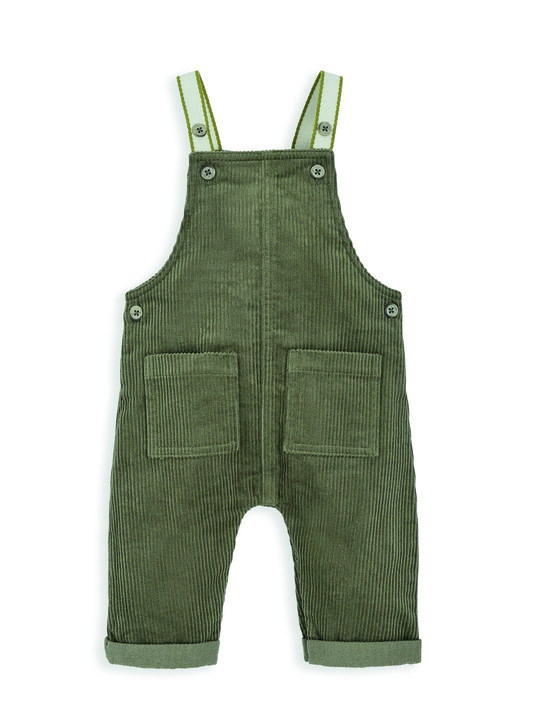 Green Cord Dungarees image number 3