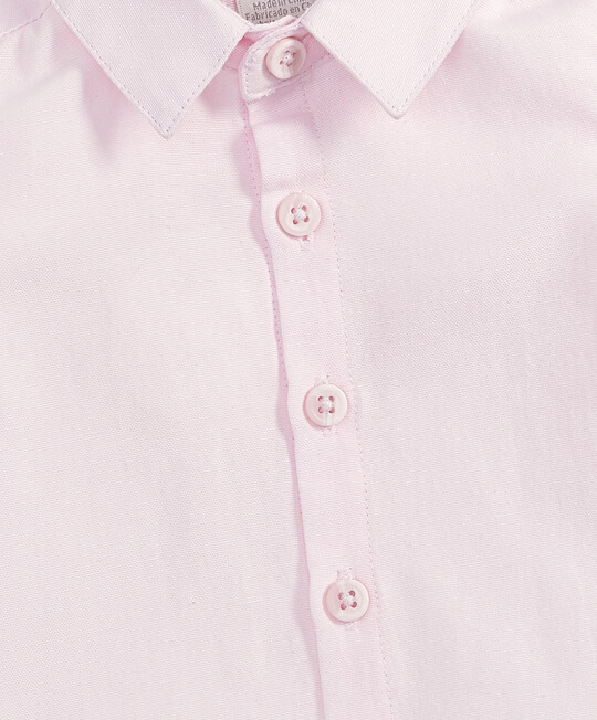 Pink Long Sleeve Cotton Shirt image number 2