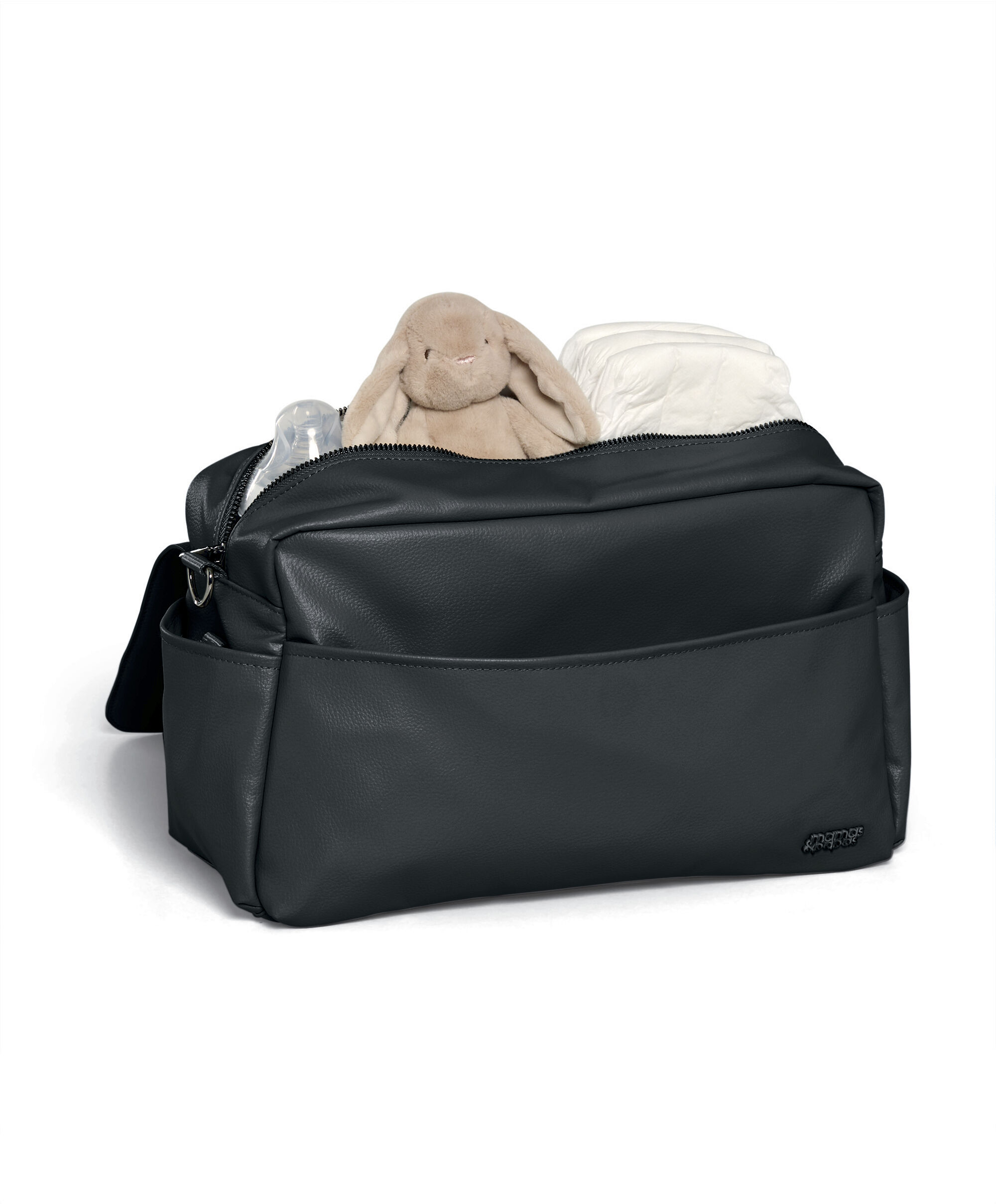 Stroller Organiser - Eco Leather Black image number 2