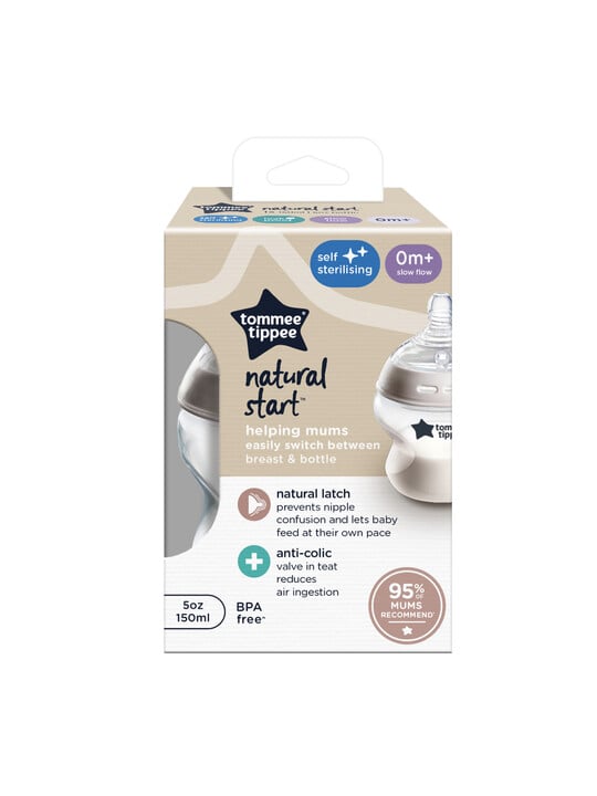 Buy Tommee Tippee Natural Start 150ml Bottle Slow Flow Offers