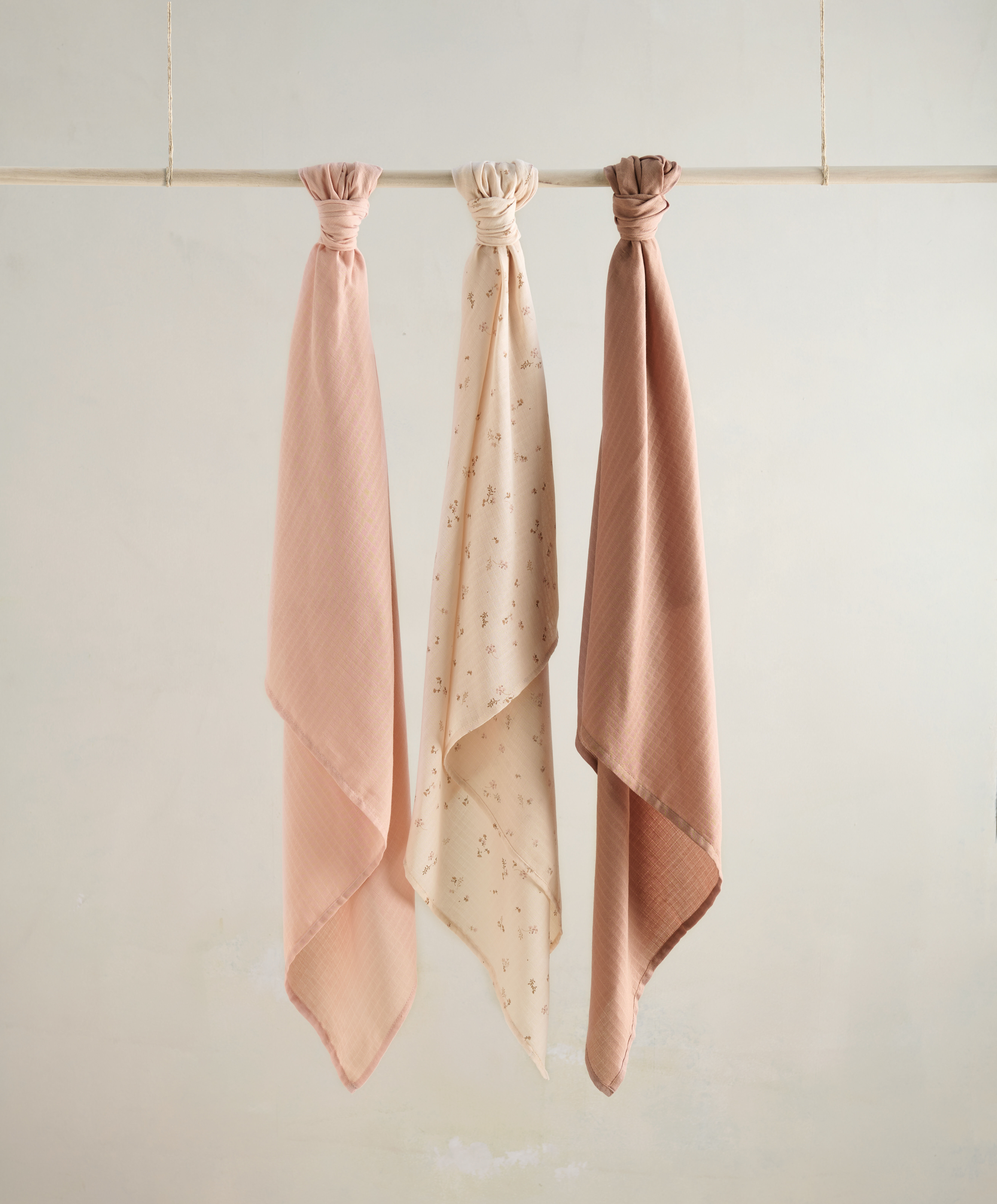 3 Pack Muslin Squares - Wildflower