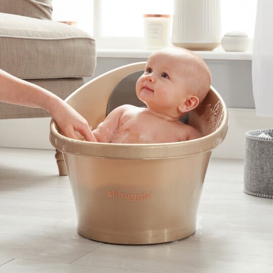 Shnuggle Baby Bath Tub - Gold image number 2