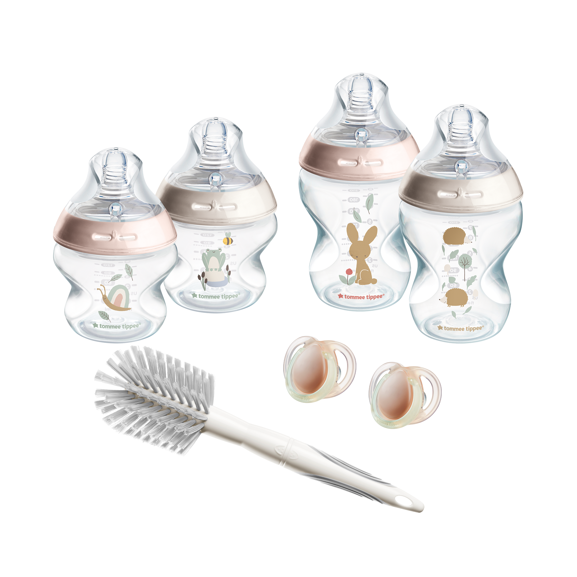 Tommee Tippee Natural Start Starter Bottle Kit - Pink