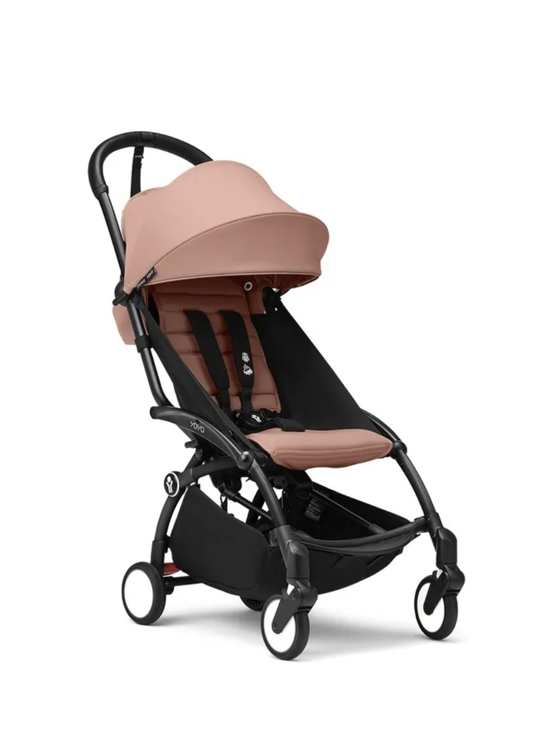 Stokke YOYO3 Black Frame with 6+ Color Pack Aqua (2 Pieces)