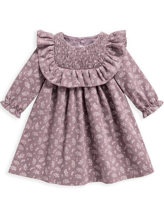 Floral Cord Frill Dress image number 1