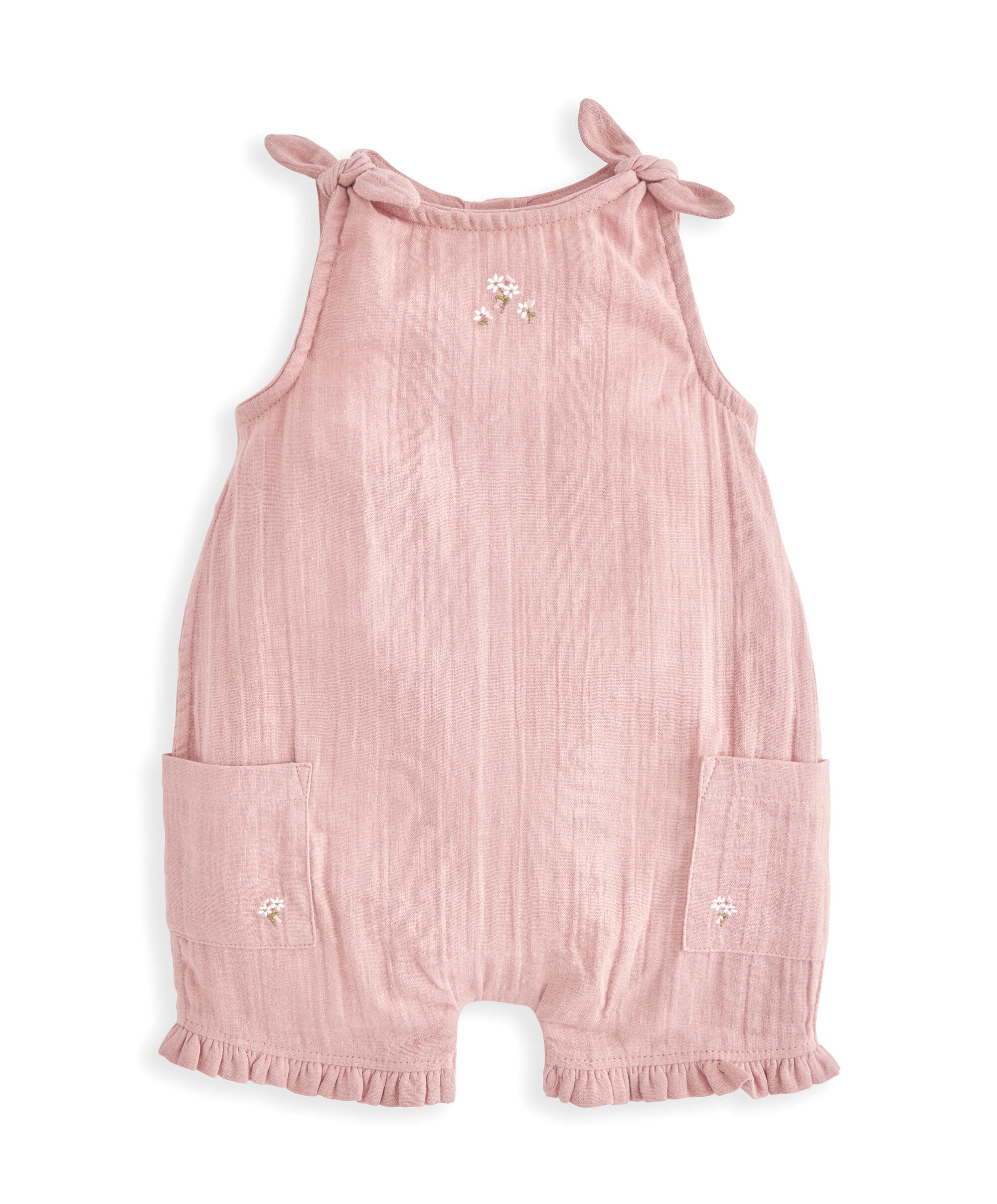 2 Piece Crinkle Romper & Bodysuit Set image number 5