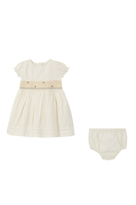 Smock Dress with Knickers - 2 Piece Set image number 2