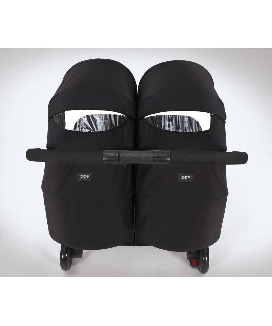 Armadillo Twin Folding Pushchair - Black Jack image number 5