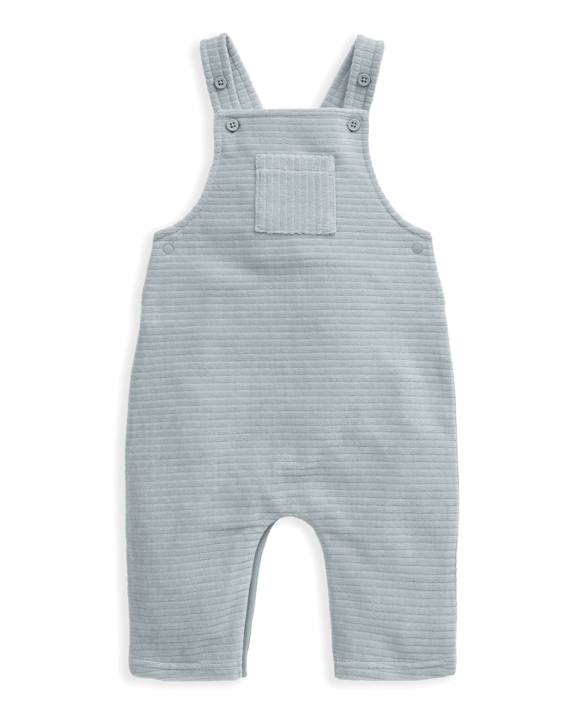 Kite Print Bodysuit & Velour Dungarees Set image number 4