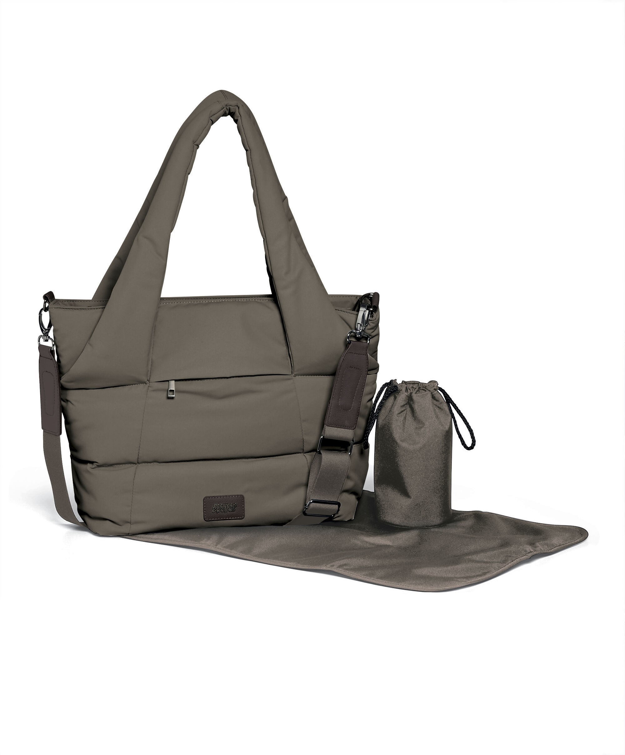 Quilted Tote Bag - Shell image number 1