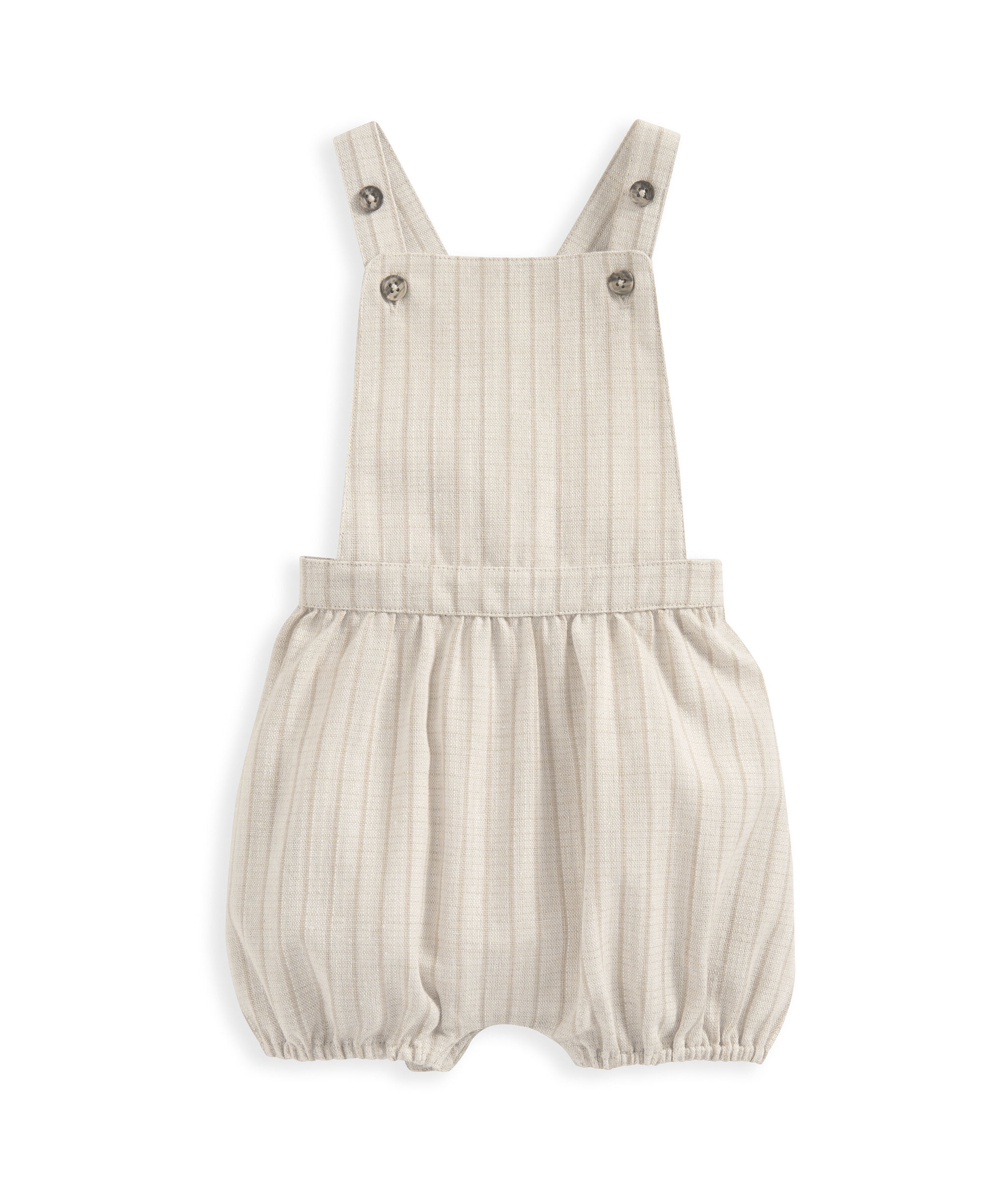 Stripe Dungaree and Bodysuit - 2 Piece Set image number 2