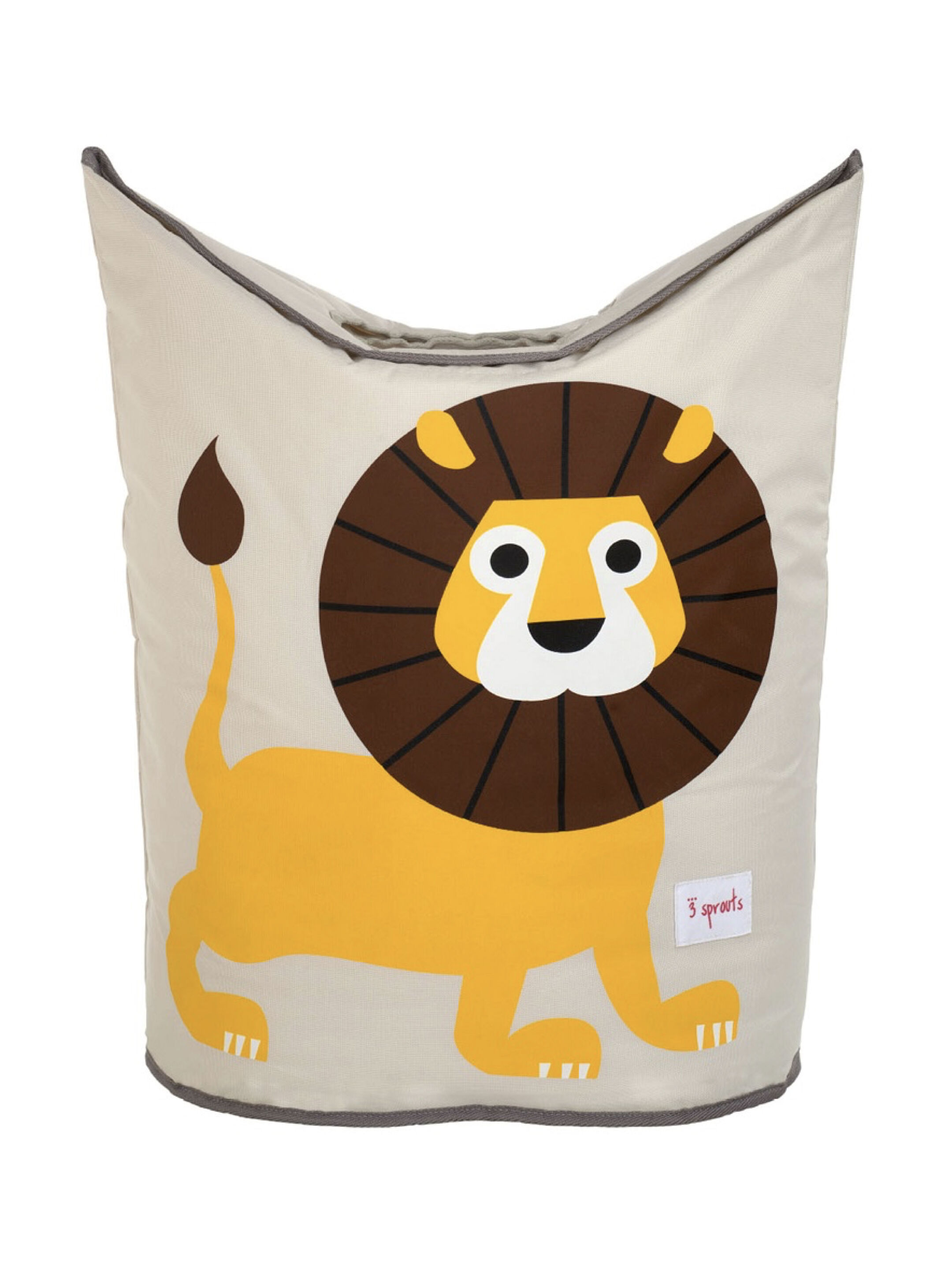 3 Sprouts Laundry Hamper - Lion