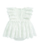 Lace Frill Shortie Romper image number 3