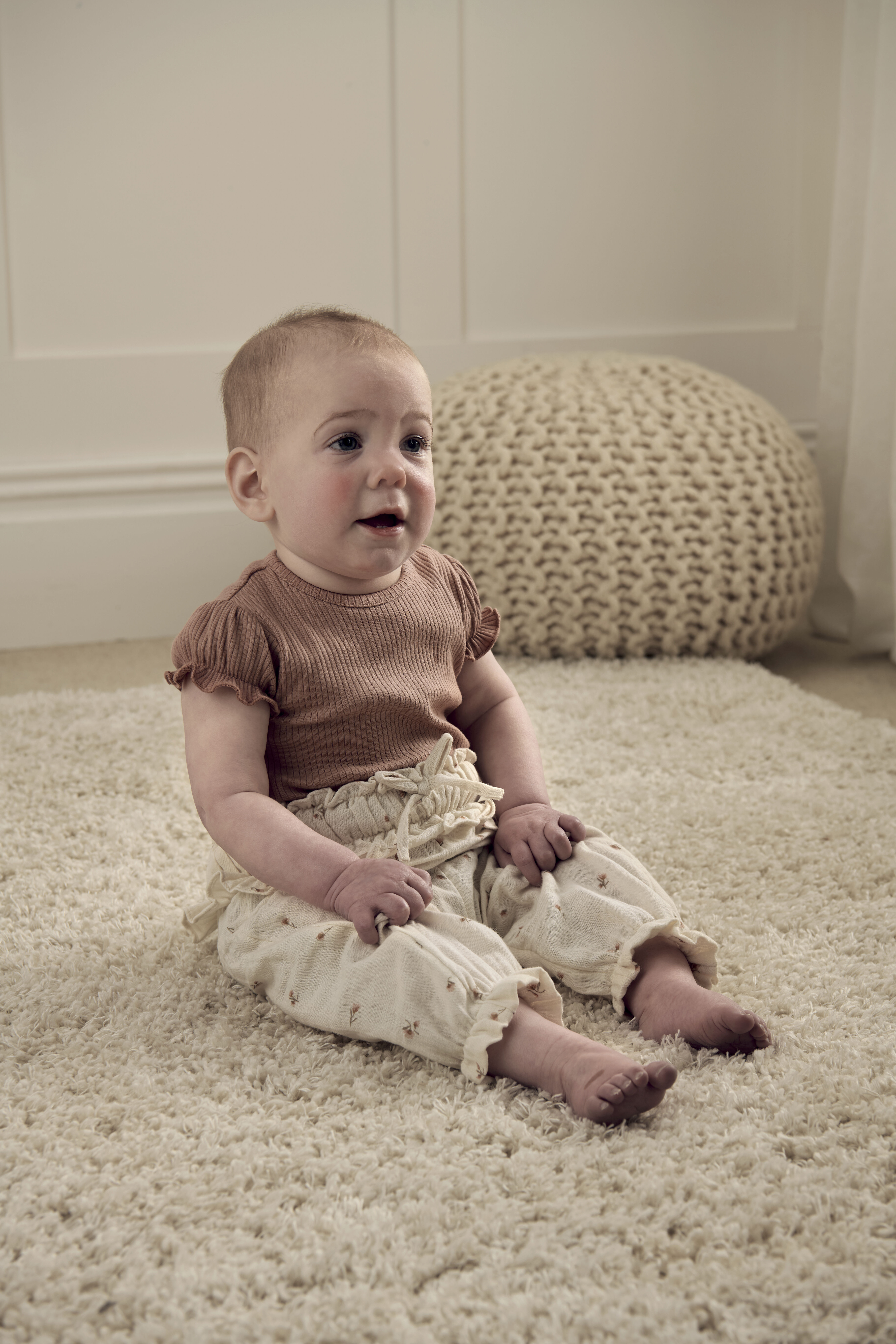 Peony Bodysuit & Trousers Outfit Set