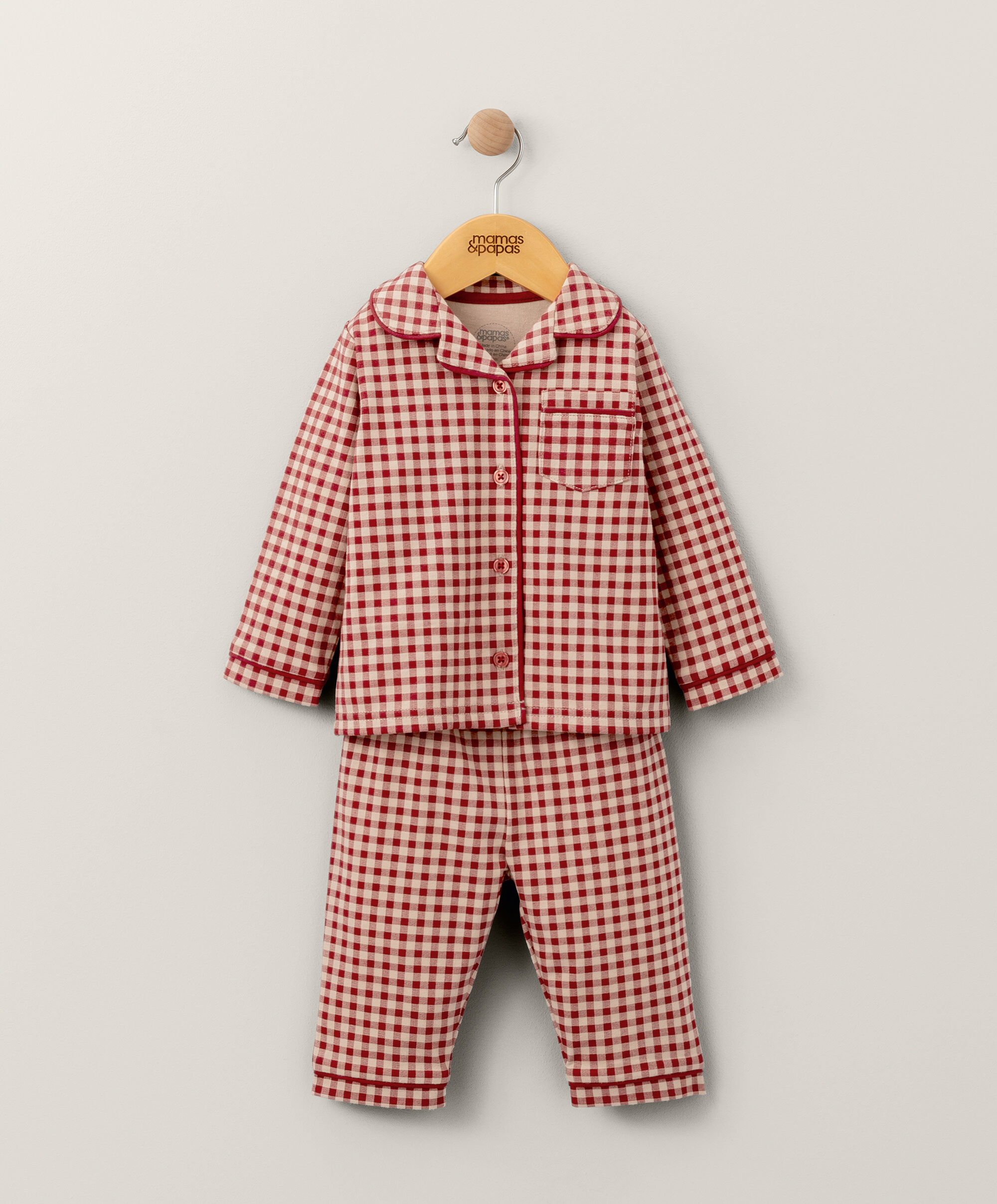 Jersey Check Pyjamas image number 3