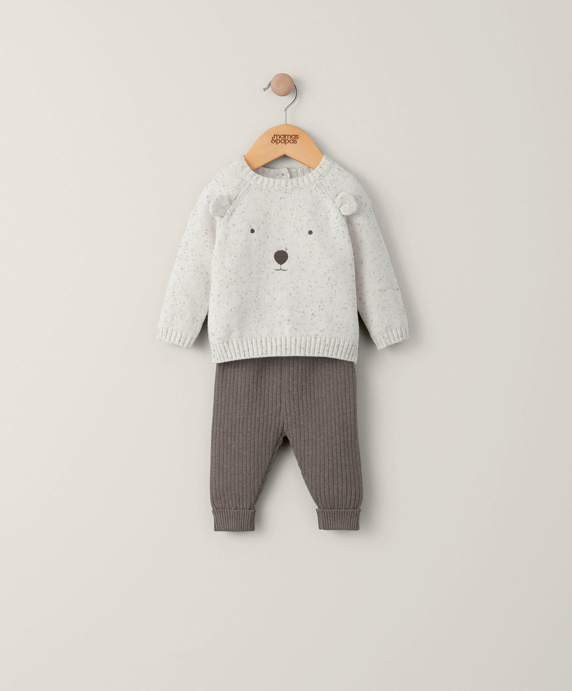 2 piece Bear Knit Set