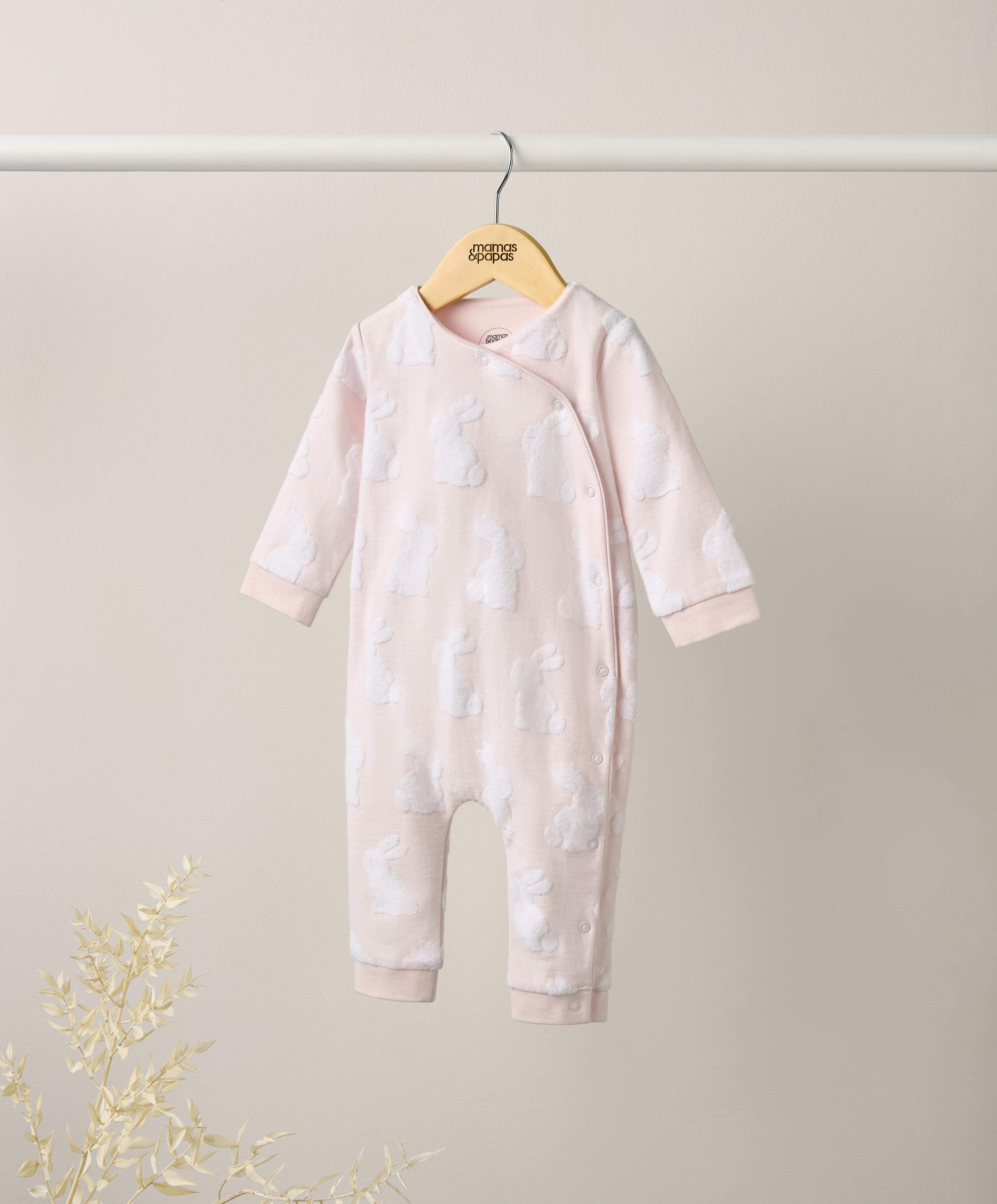 Bunny Jacquard Romper image number 3