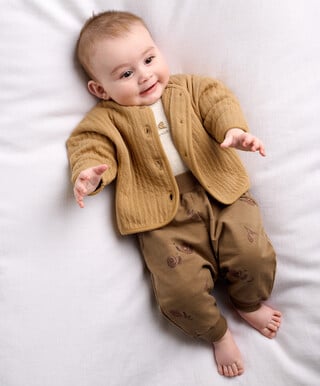3pc Snail Quilted Jacket Set