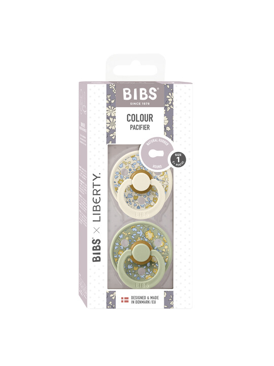 Bibs x Liberty Pacifier Eloise Collection - Sage Mix (0+ months) image number 3