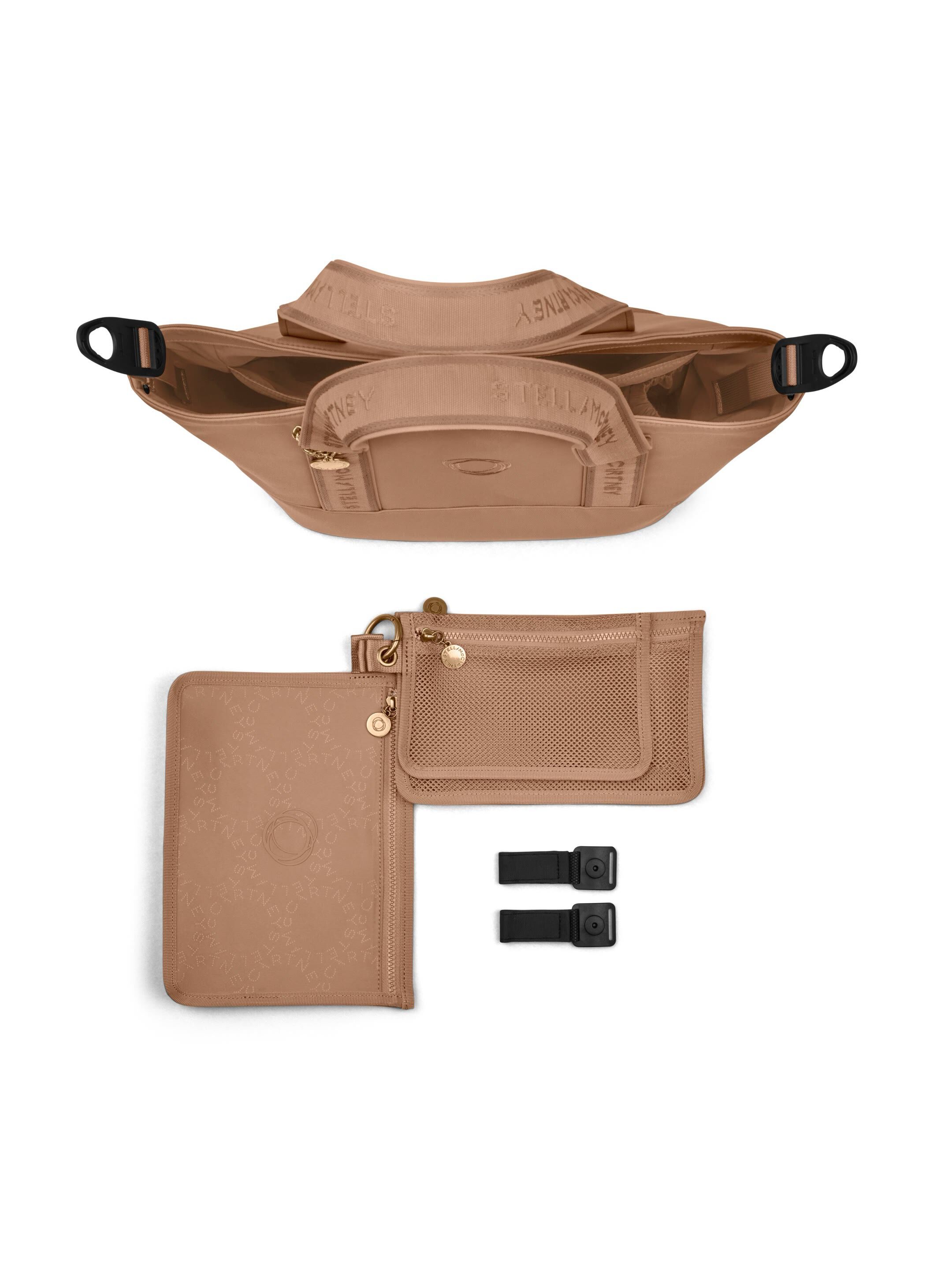 Bugaboo X StellaCartney tote bag ME Tobacco Brown