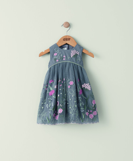 Floral Embroidered Dress image number 1
