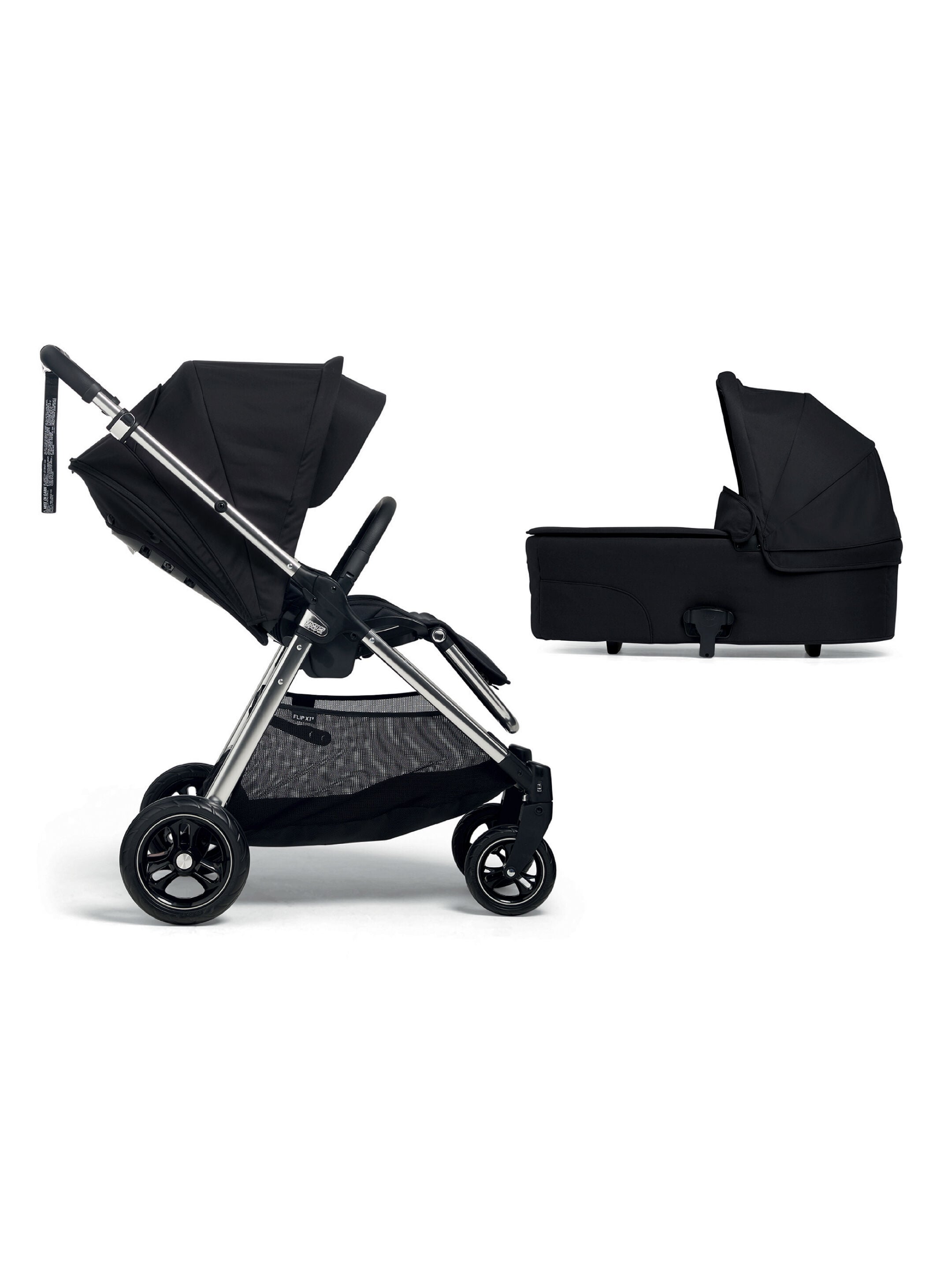 Flip XT3 Pushchair and Carrycot -  Slated Navy image number 1