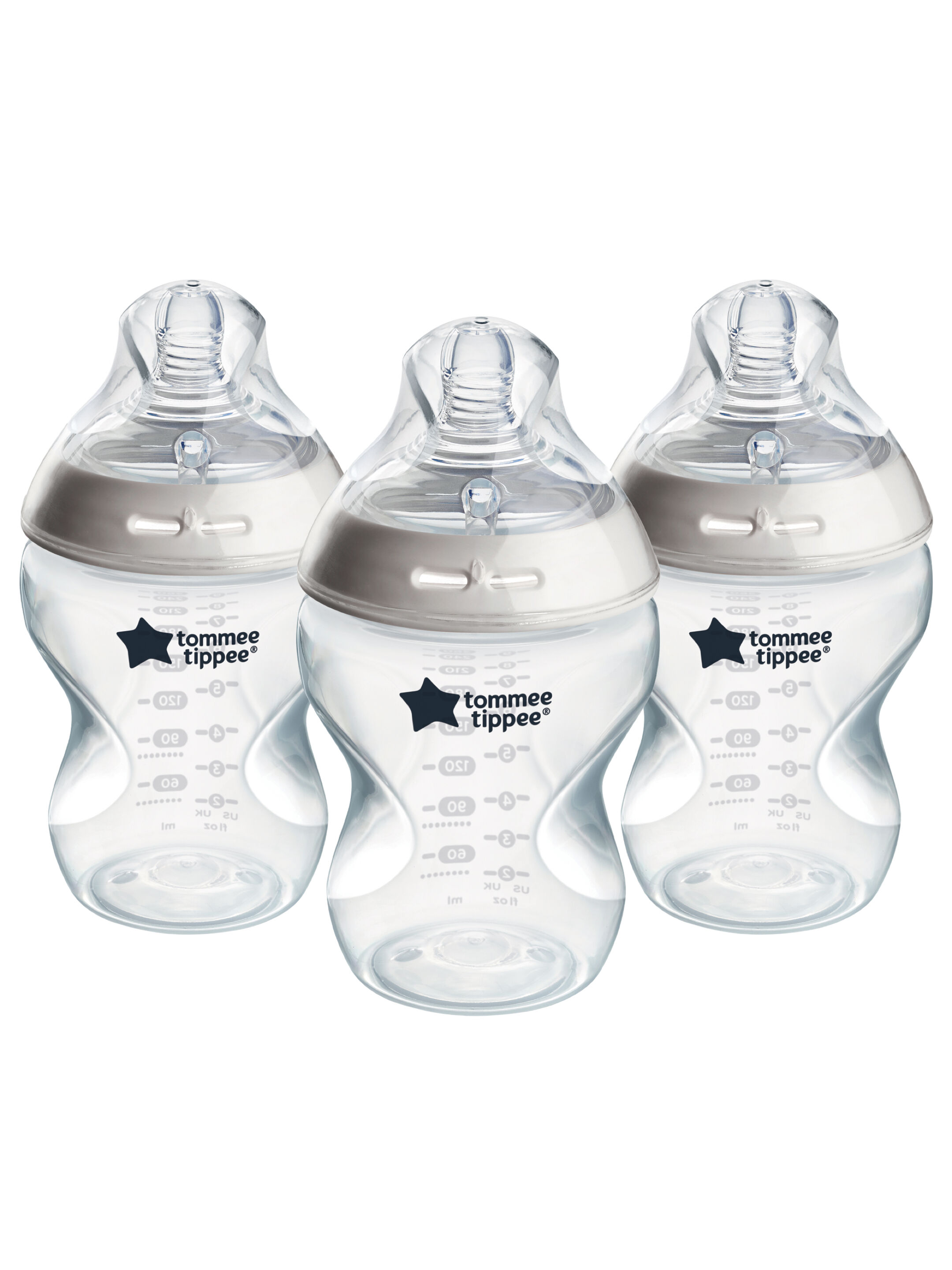 Tommee Tippee Natural Start 260ml Bottle (Pack of 3)