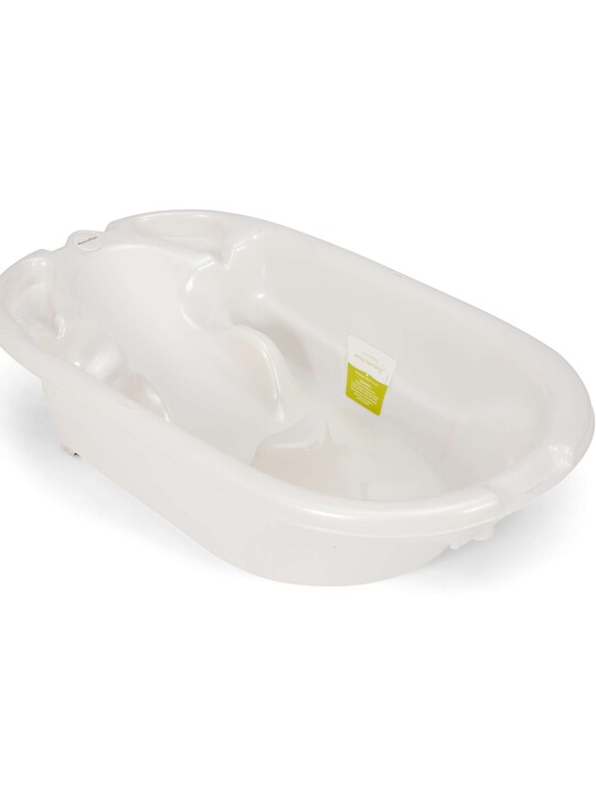 Acqua Bambino Two Stage Bath  - Pearl White image number 1