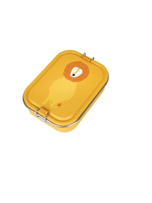 Trixie Lunch Box Large Mr. Lion Stainless Steel - Yellow