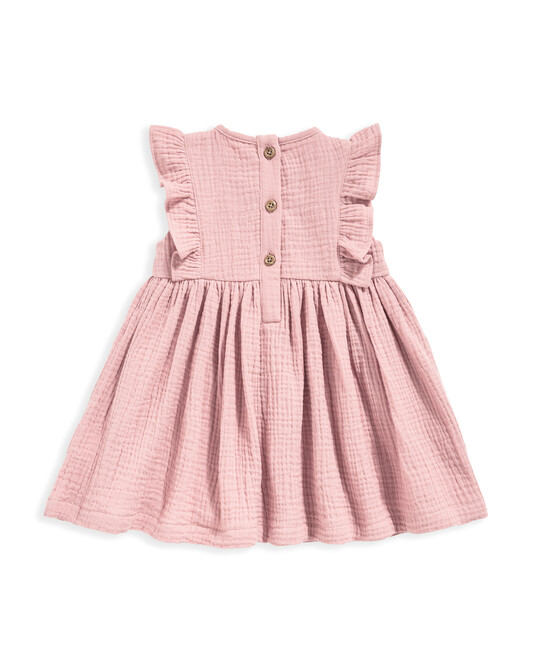 Pink Woven Dress image number 3