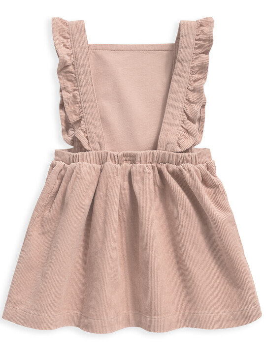 Pink Cord Pinny Dress image number 2