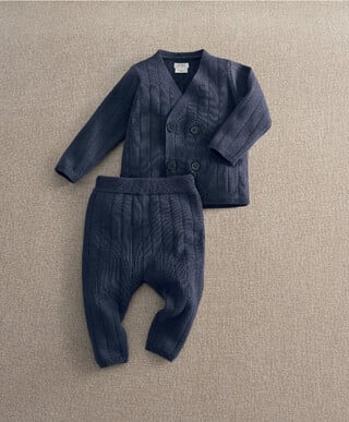 2pc Wrap Knit Set