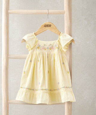 Mamas & Papas Embroidered Dress