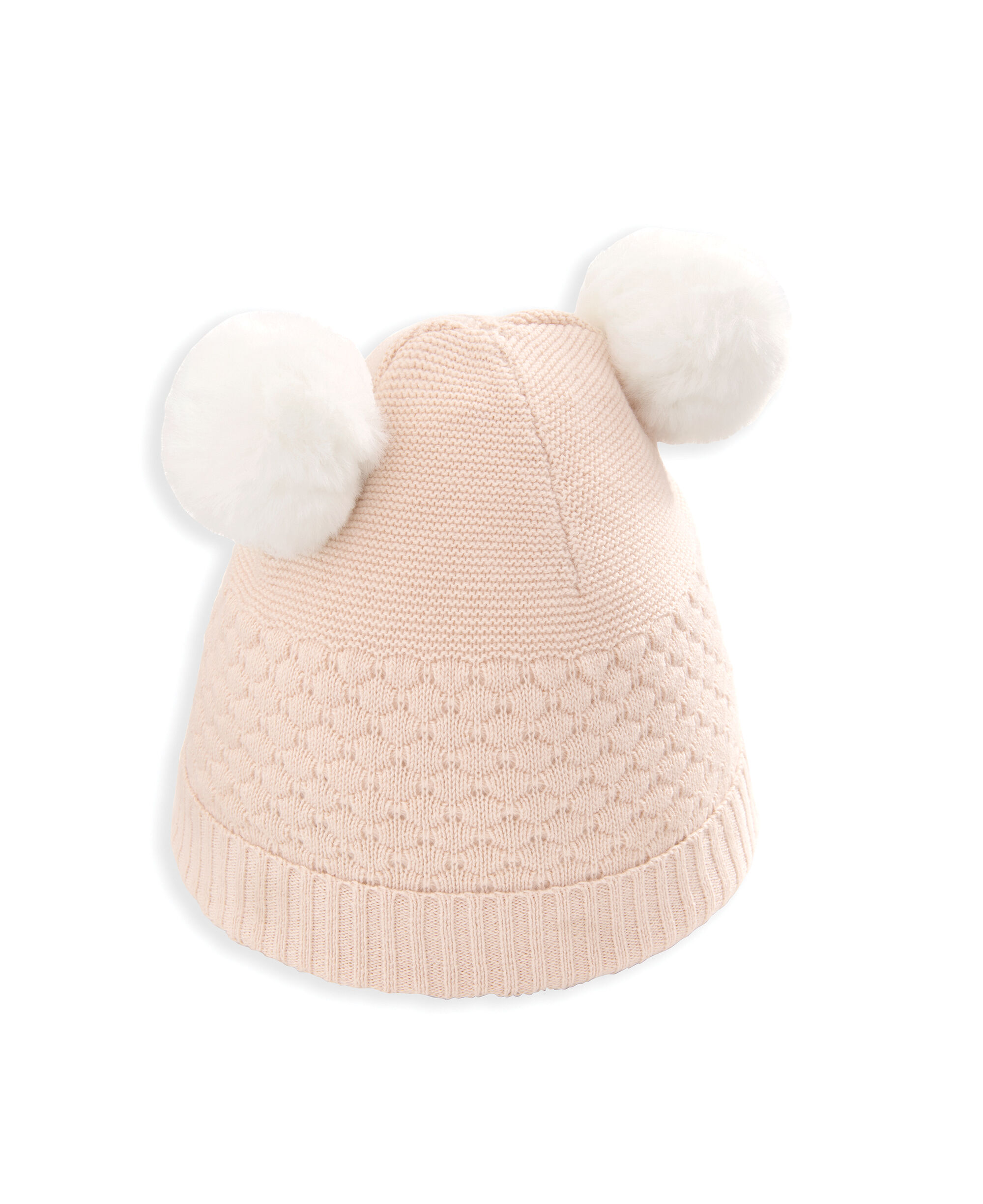 Pom Pom Hat - Pink image number 1