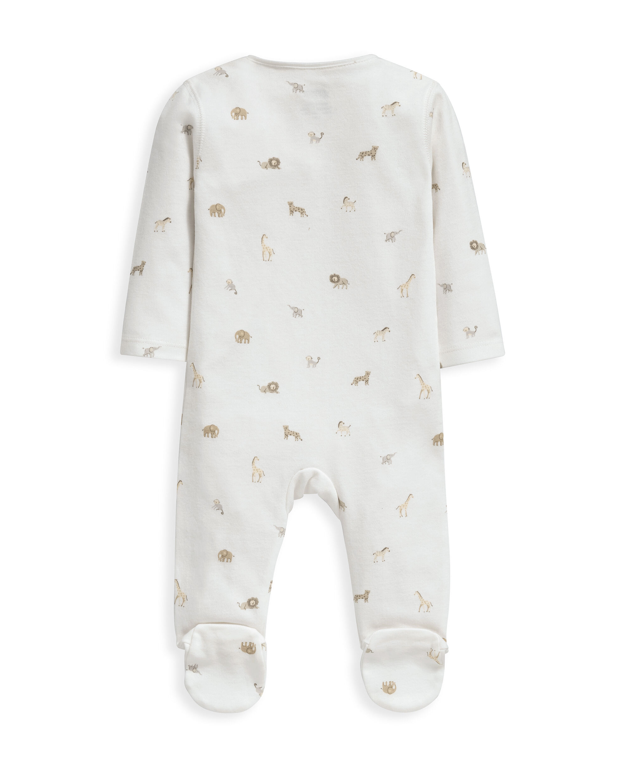 Safari Print Asymmetric Zip All In One image number 2