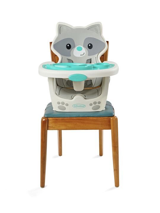 Infantino Grow-With-Me 4-In-1 Convertible High Chair - Grey Fox image number 3