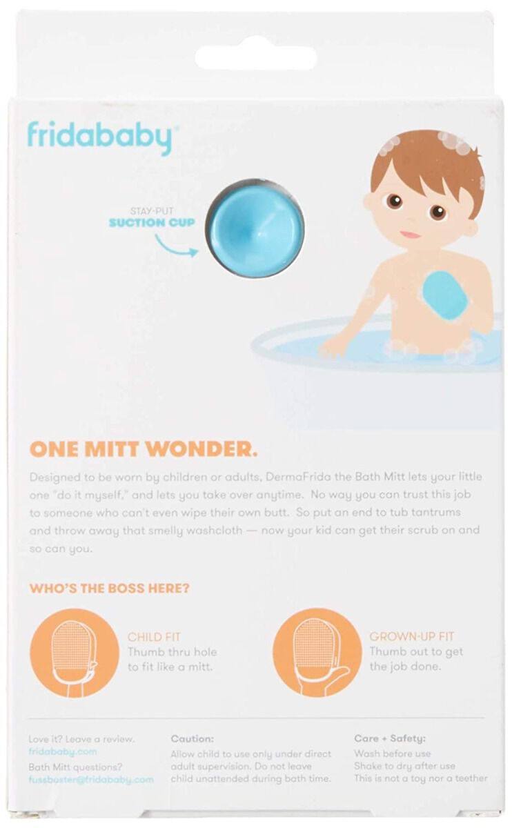 Dermafrida The Bath Mitt Silicone Body Brush image number 3