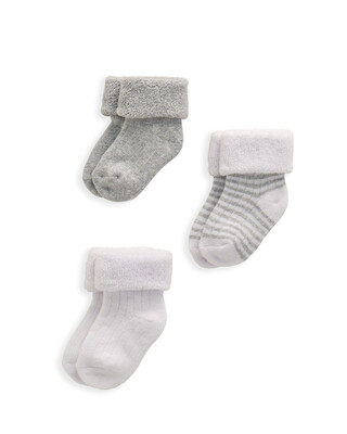 Grey Socks 3 Pack