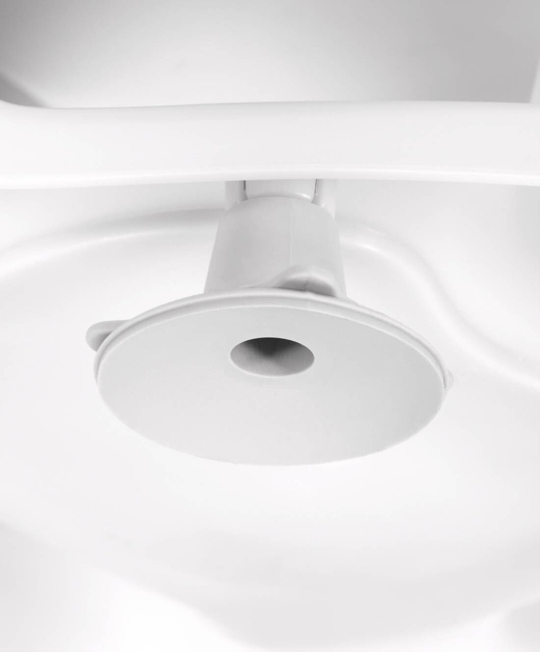 Bath Seat Oval - White/Grey image number 6