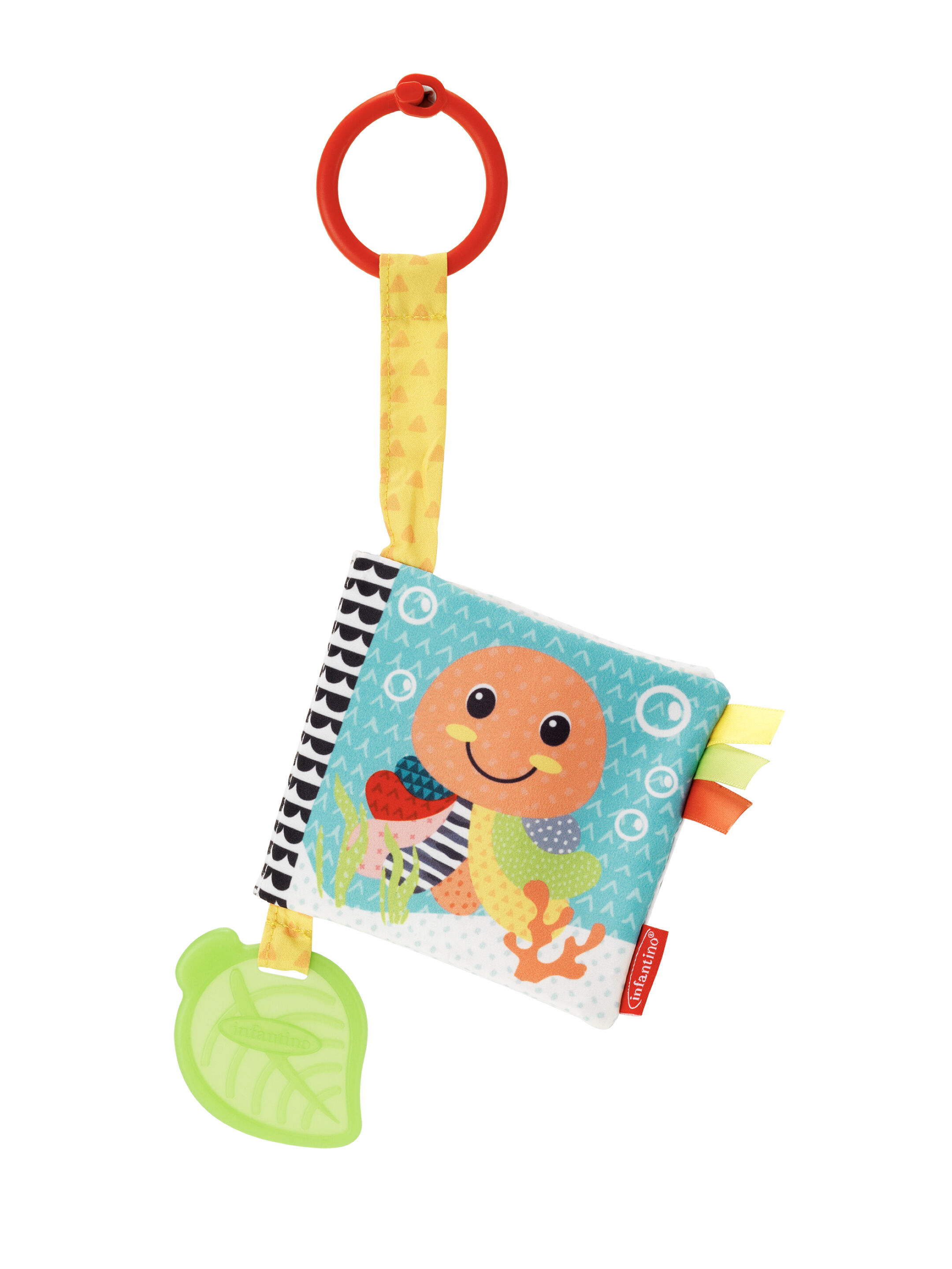 Infantino Link & Squeak Animal Crinkle Book image number 1