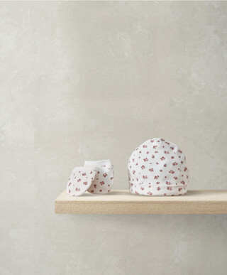 Rose Premature Hat & Mittens