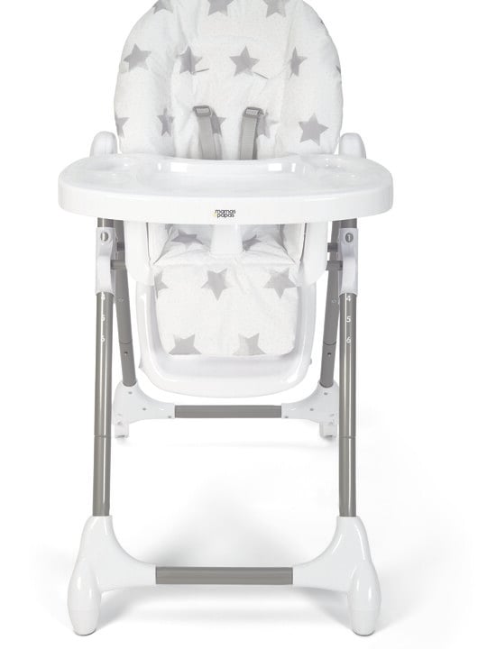 Snax Highchair - Grey Stars image number 1