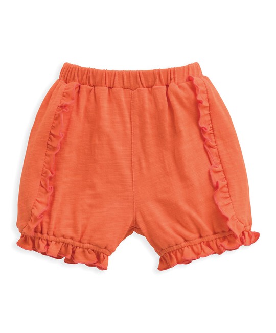 Frill Shorts Orange image number 1